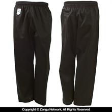 8.5 oz. Black Middleweight Karate Pants